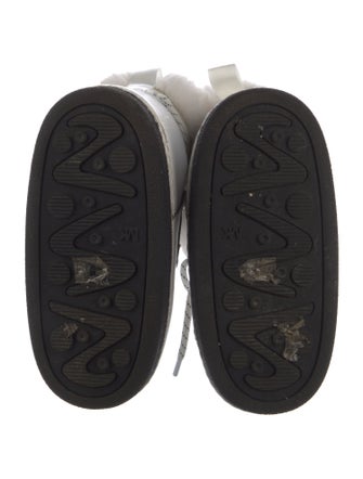 Michael Kors Leather Lace-Up Boots