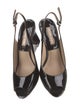 Michael Kors Patent Leather Slingback Pumps
