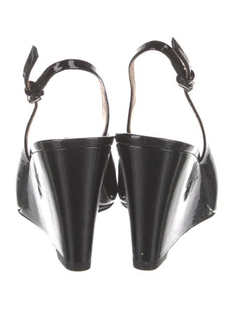 Michael Kors Patent Leather Slingback Pumps