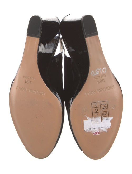 Michael Kors Patent Leather Slingback Pumps