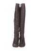 Michael Kors Leather Riding Boots