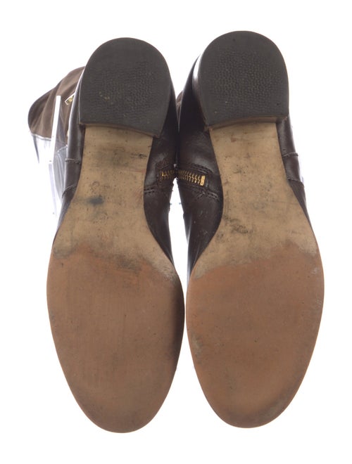 Michael Kors Leather Riding Boots