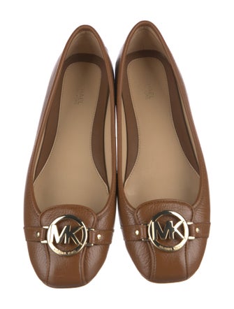 Michael Kors Leather Ballet Flats