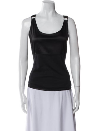 Michael Kors Scoop Neck Sleeveless Top