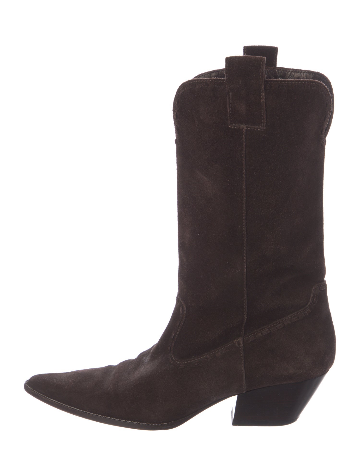 Michael Kors Cowboys Suede Western Boots