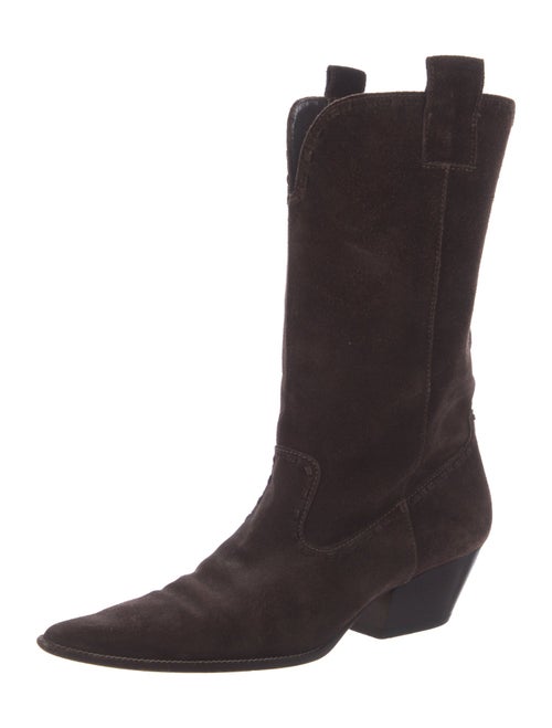 Michael Kors Cowboys Suede Western Boots