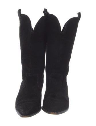 Michael Kors Suede Western Boots