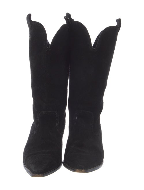 Michael Kors Suede Western Boots