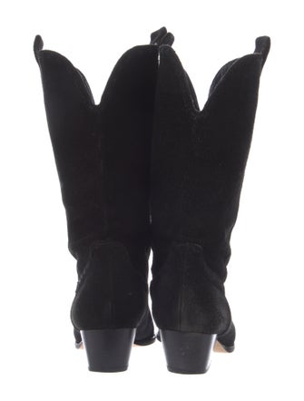 Michael Kors Suede Western Boots