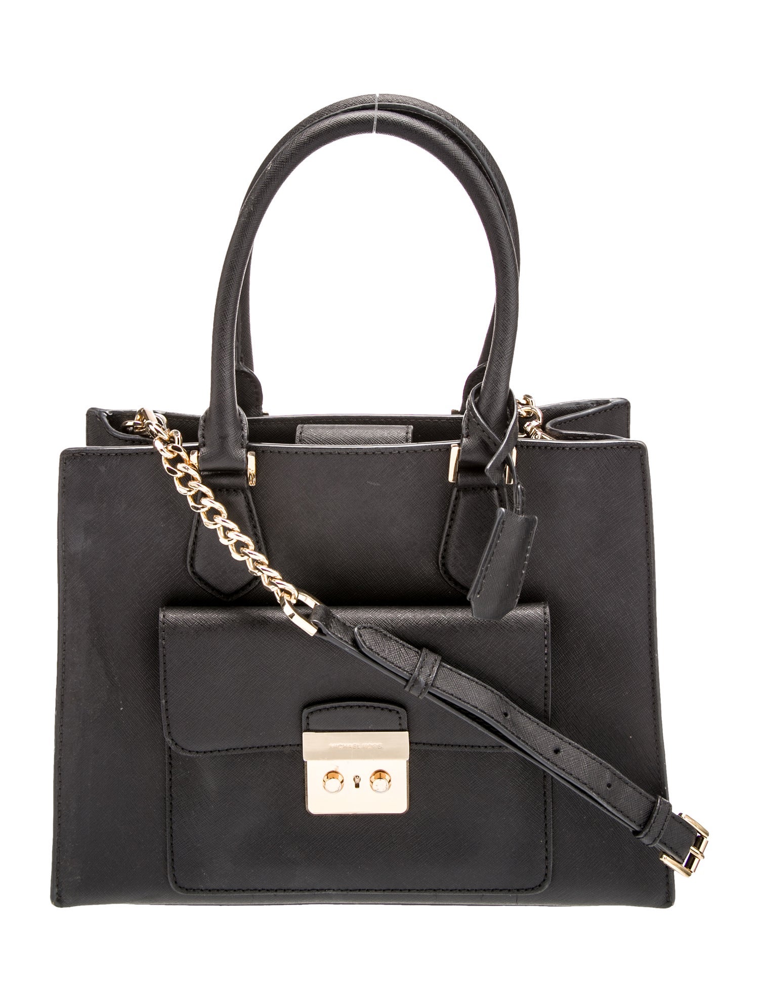 Michael Kors Saffiano Leather Top Handle Bag