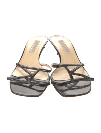 Michael Kors Patent Leather Slides