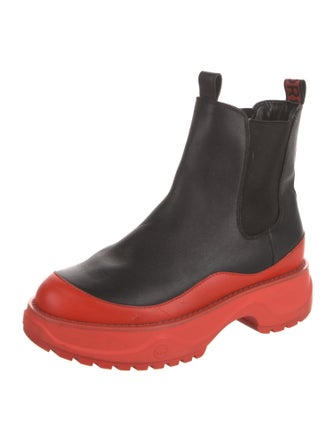 Michael Kors Leather Chelsea Boots