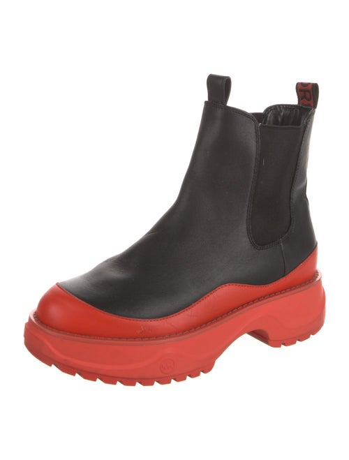 Michael Kors Leather Chelsea Boots