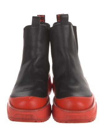 Michael Kors Leather Chelsea Boots