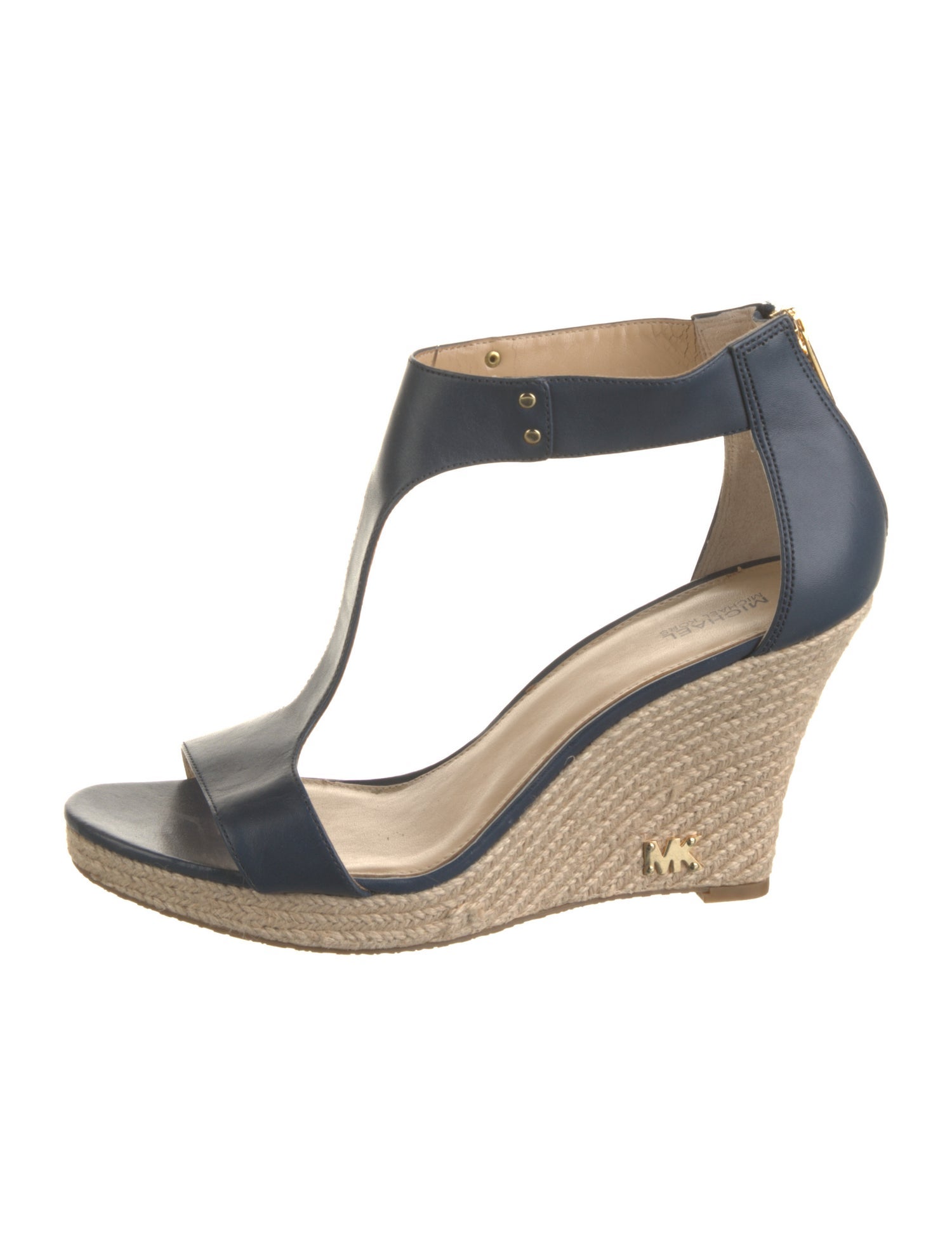 Michael Kors Leather T-Strap Pumps