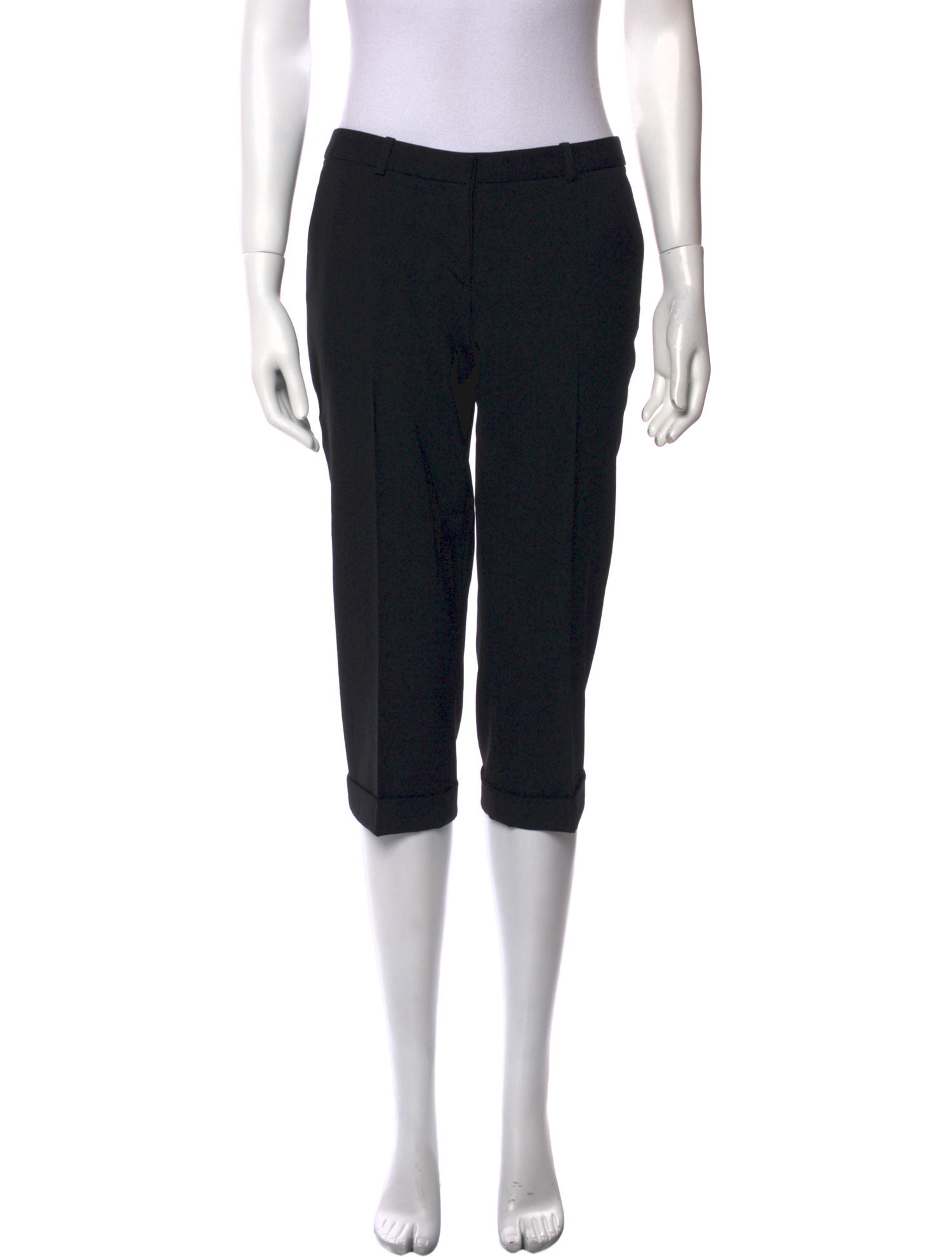 Michael Kors Virgin Wool Wide Leg Pants