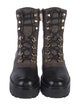 Michael Kors Leather Combat Boots