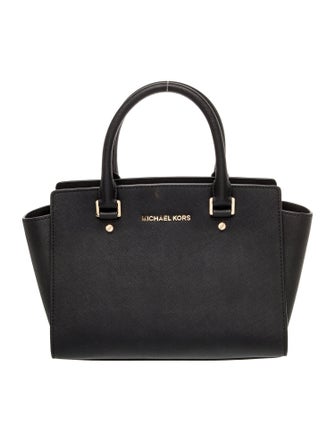 Michael Kors Leather Top Handle Bag