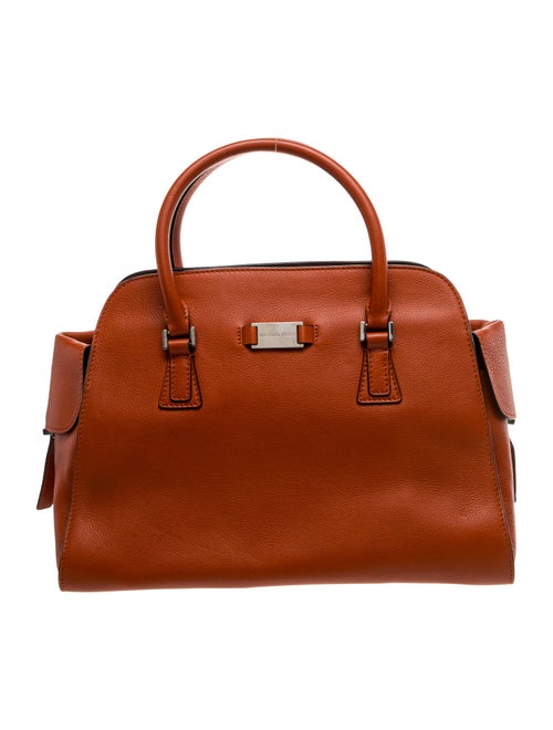 Michael Kors Leather Top Handle Bag