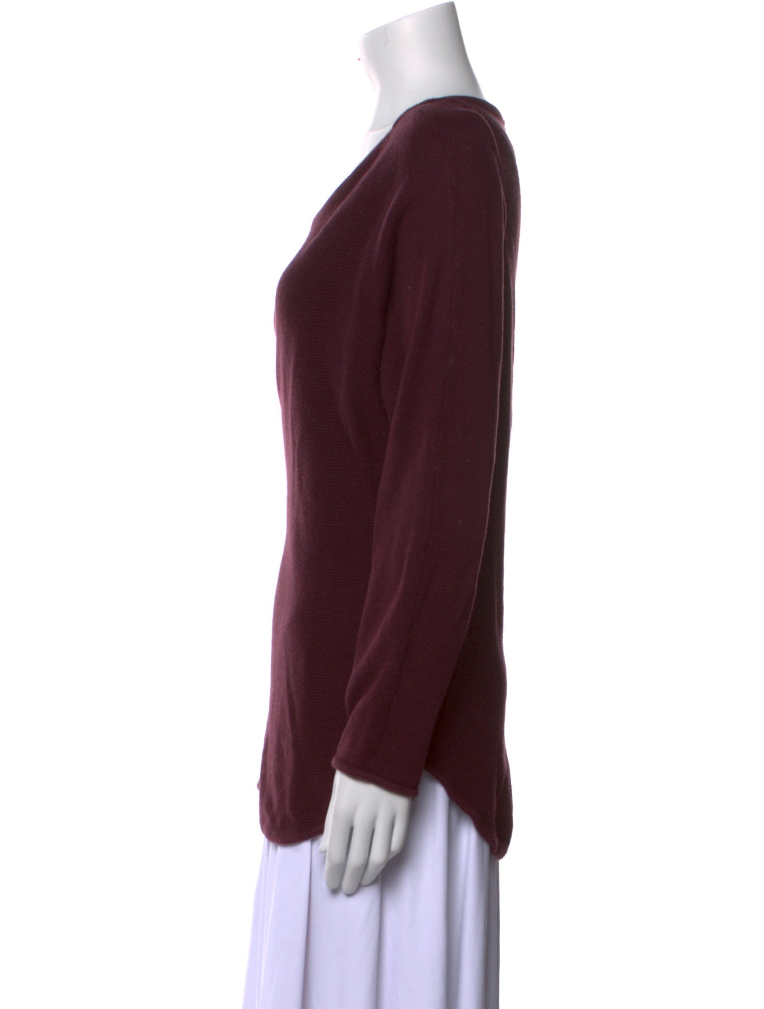 Michael Kors Scoop Neck Long Sleeve Top