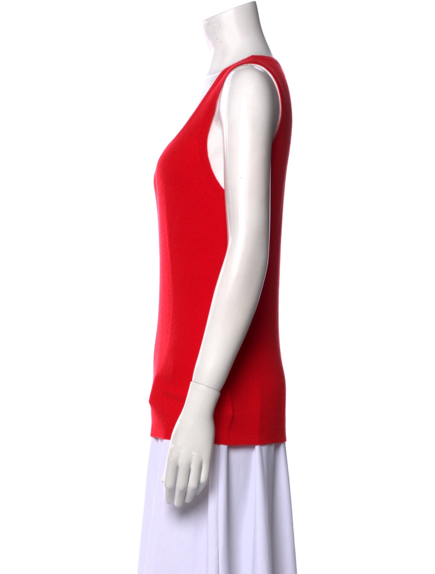 Michael Kors Cashmere Scoop Neck Top