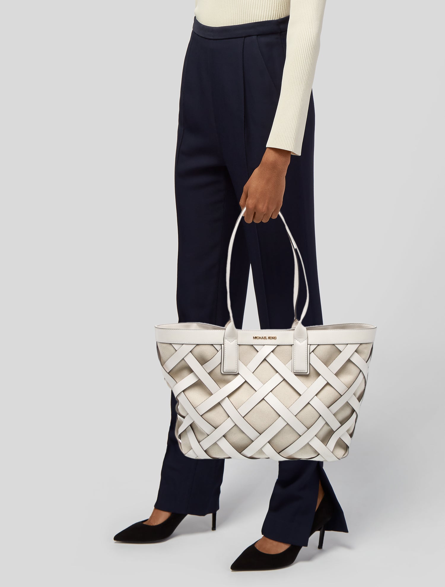 Michael Kors Leather Tote
