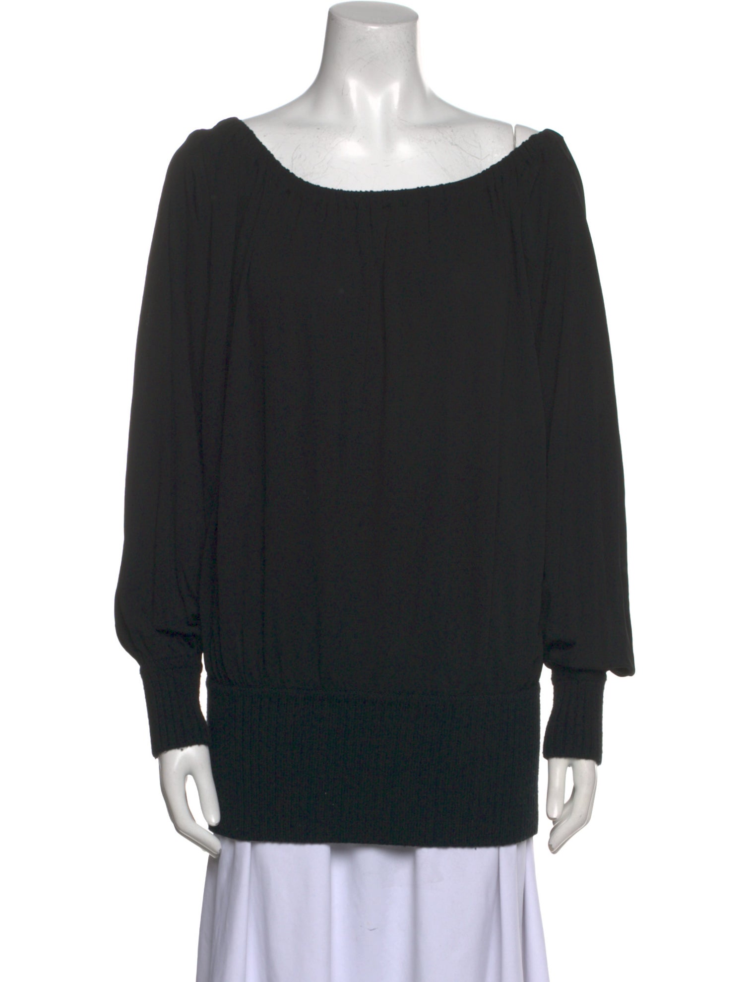 Michael Kors Scoop Neck Long Sleeve Sweatshirt