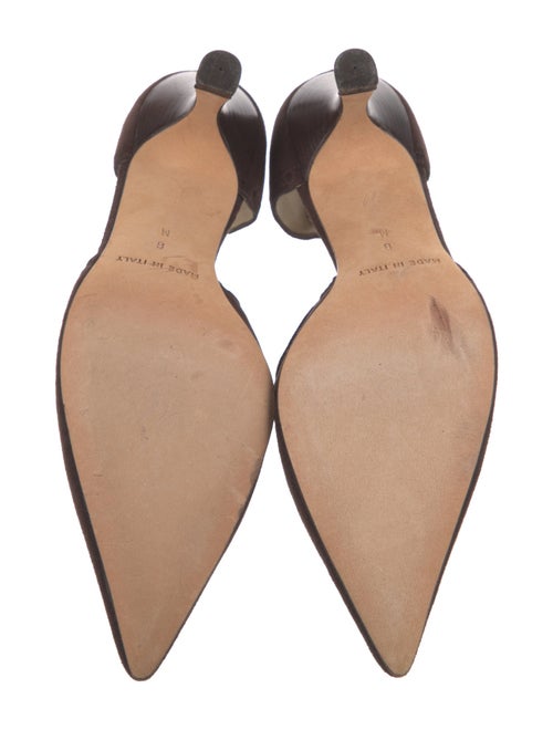 Michael Kors Suede D'Orsay Pumps