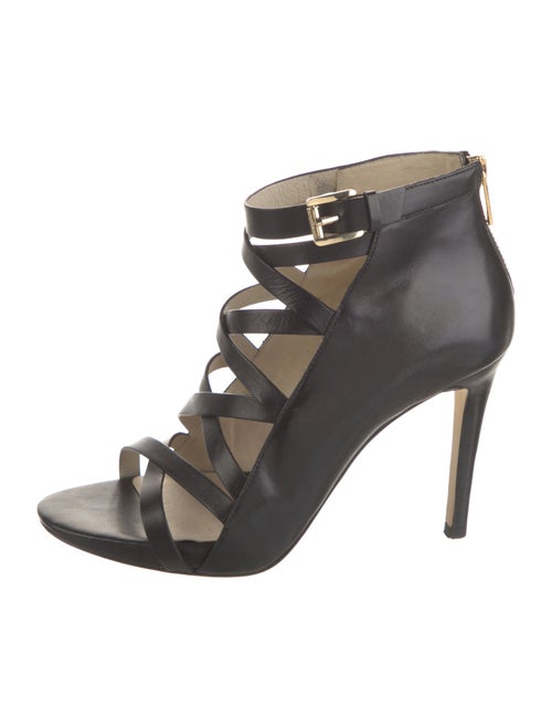 Michael Kors Leather Gladiator Sandals