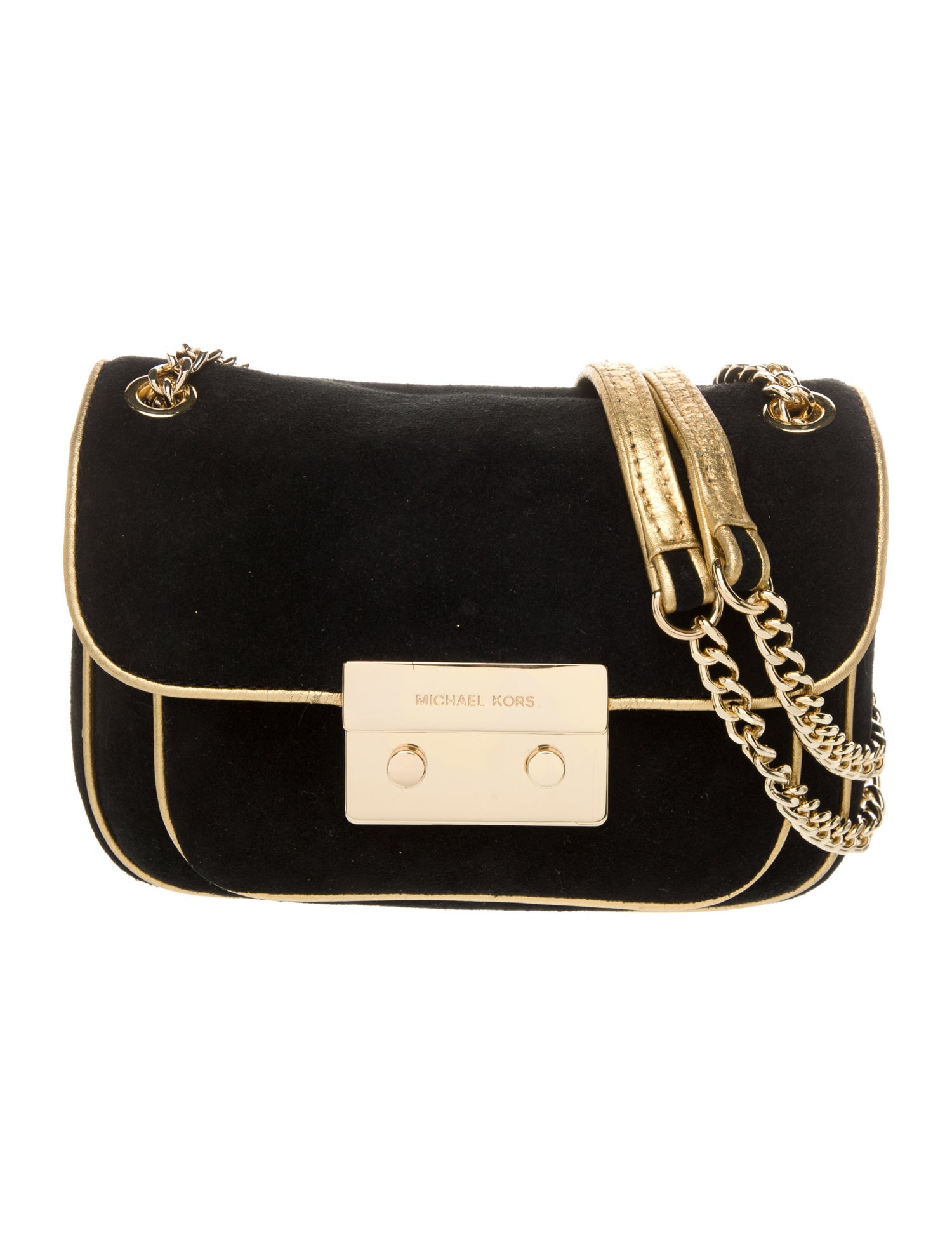 Michael Kors Suede Shoulder Bag