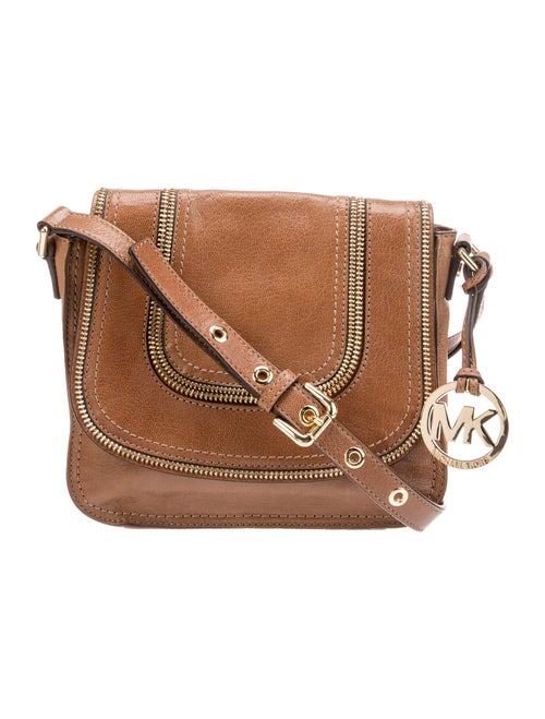 Michael Kors Leather Messenger Bag