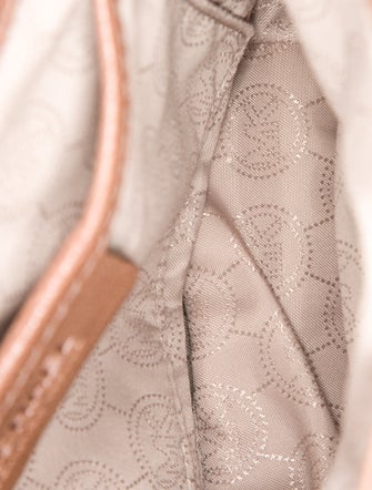 Michael Kors Leather Messenger Bag