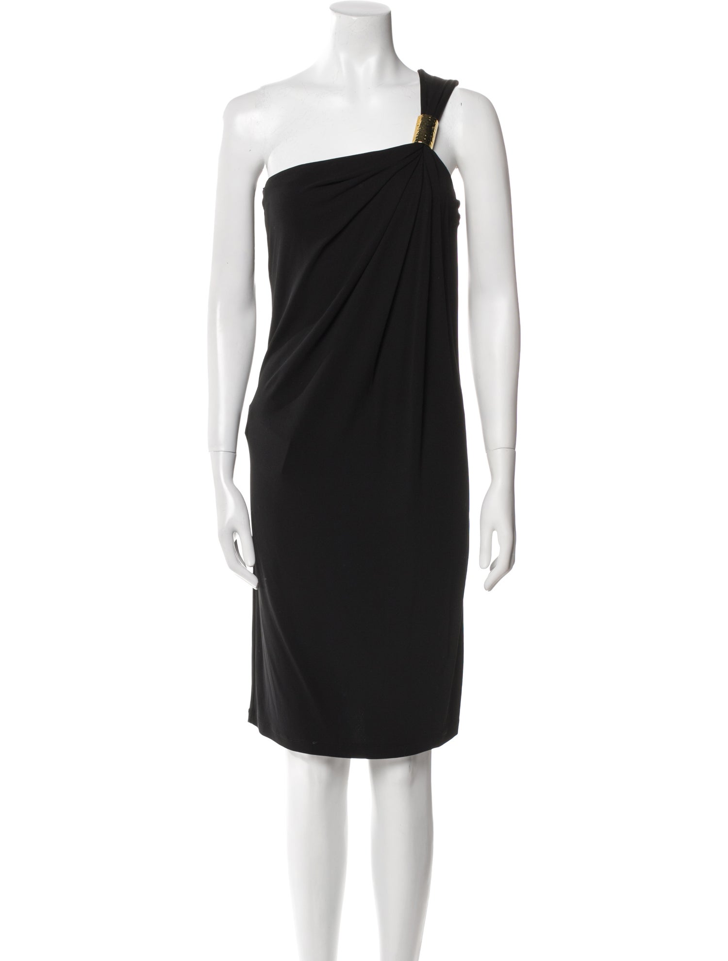Michael Kors One-Shoulder Knee-Length Dress