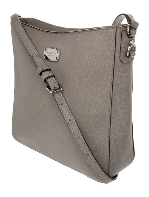 Michael Michael Kors Leather Messenger Bag