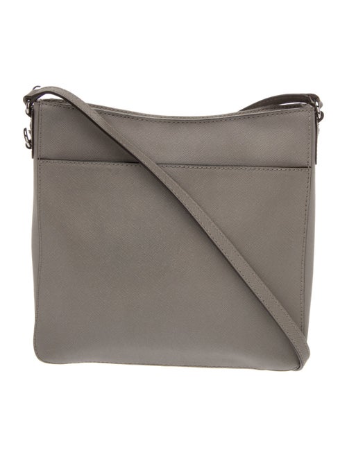 Michael Michael Kors Leather Messenger Bag