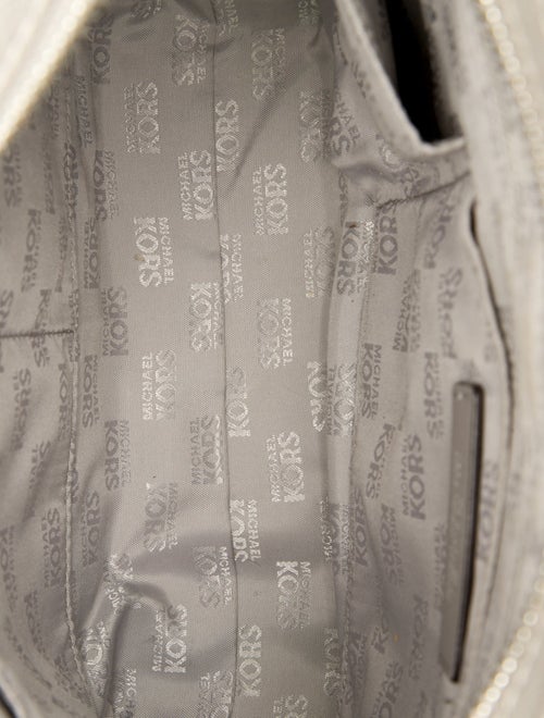 Michael Michael Kors Leather Messenger Bag