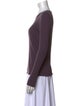 Michael Kors Cashmere Scoop Neck Top