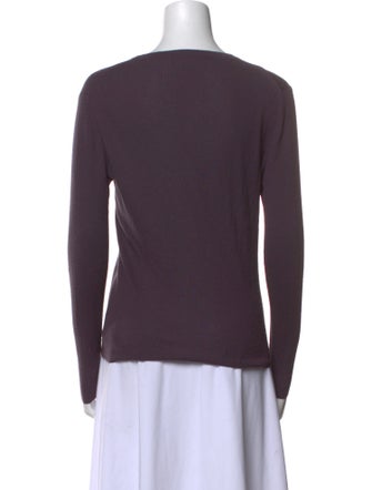 Michael Kors Cashmere Scoop Neck Top