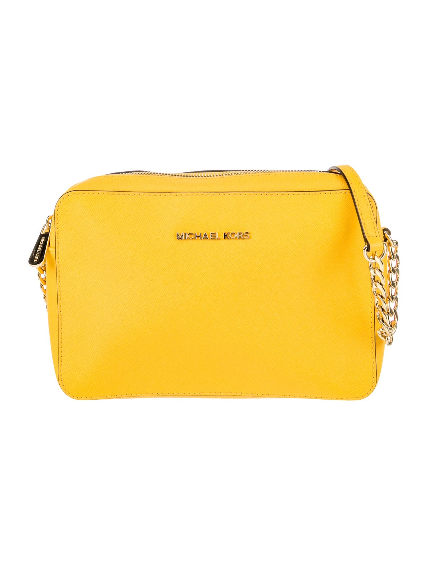 Michael Kors Saffiano Leather Crossbody Bag