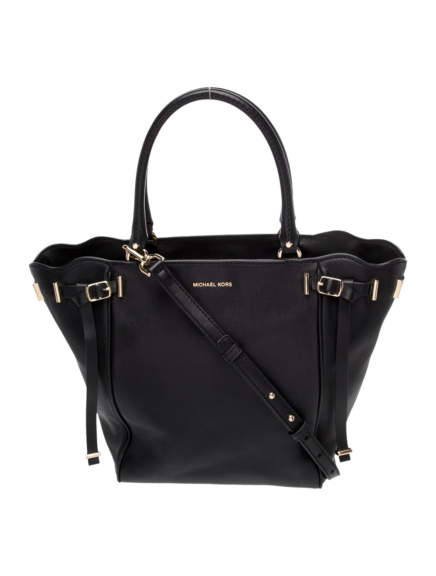 Michael Kors Leather Top Handle Bag