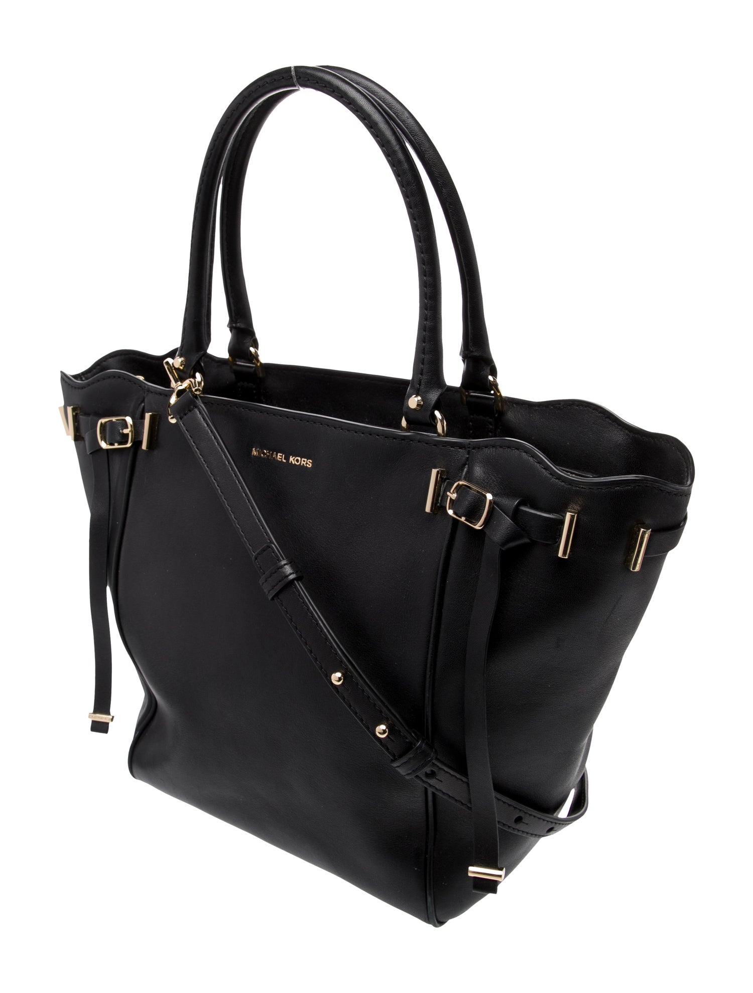 Michael Kors Leather Top Handle Bag