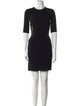 Michael Kors Virgin Wool Mini Dress