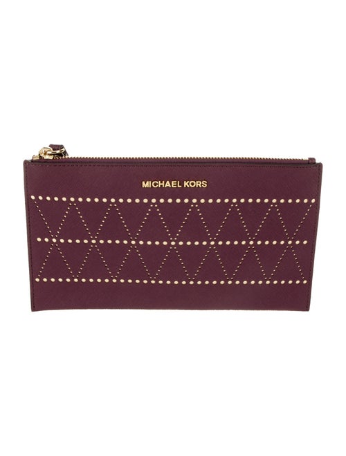 Michael Kors Leather Clutch