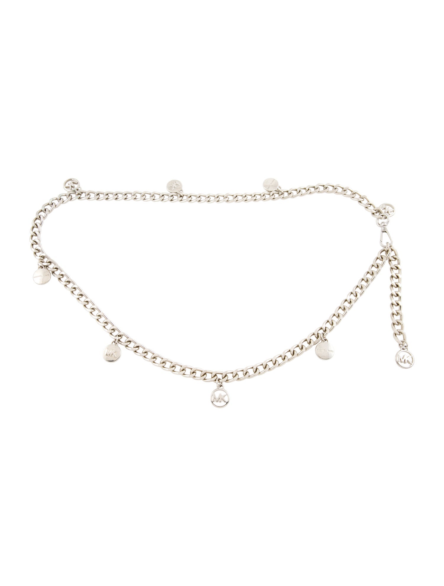 Michael Kors Metal Chain-Link Belt