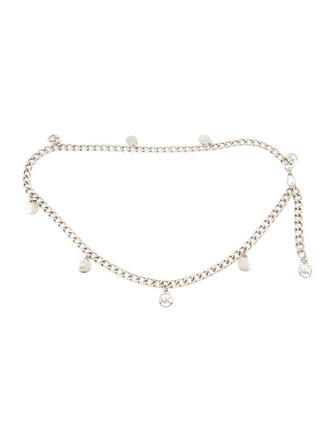 Michael Kors Metal Chain-Link Belt