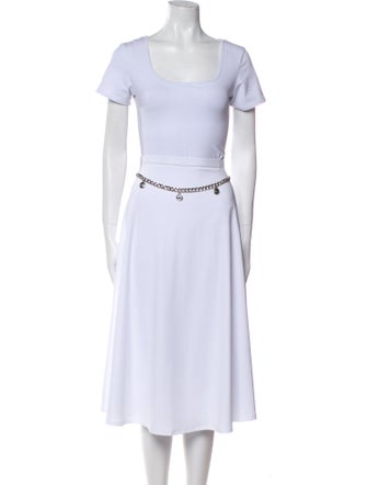 Michael Kors Metal Chain-Link Belt