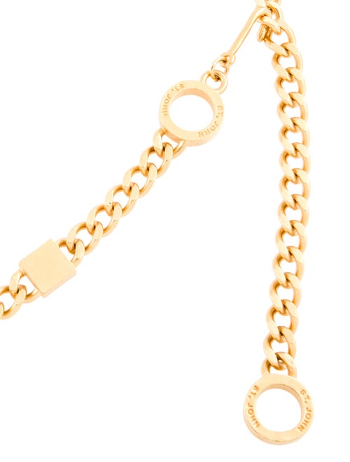 Michael Kors Metal Chain-Link Belt