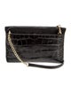 Michael Kors Embossed Leather Shoulder Bag