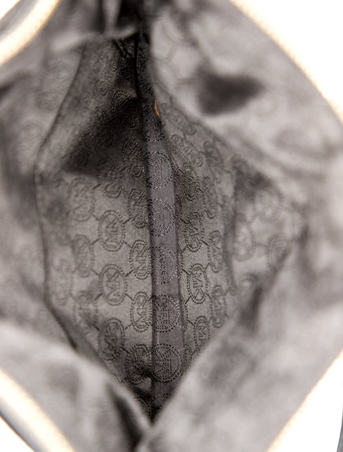 Michael Kors Embossed Leather Shoulder Bag