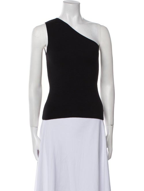 Michael Kors Cashmere One-Shoulder Top